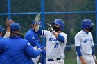 Baseball vs CGA  Wheaton College Baseball vs Coast Guard Academy during game one of the NEWMAC semi-finals playoffs. - (Photo by Keith Nordstrom) : Wheaton, baseball, NEWMAC